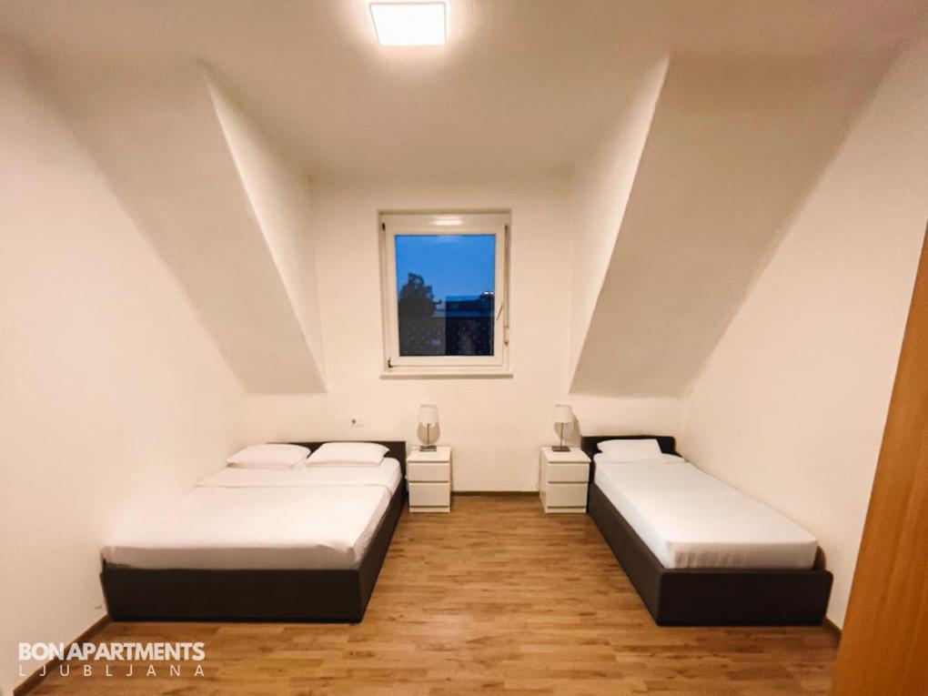 Huge Bbq Garden 2, Spacious Flat, Ac, Free Parking 2 Ljubljana Exteriör bild