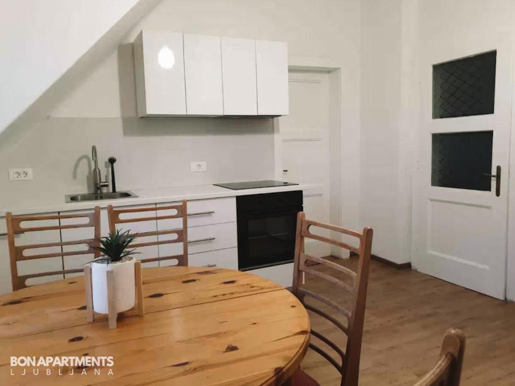 Huge Bbq Garden 2, Spacious Flat, Ac, Free Parking 2 Ljubljana Exteriör bild